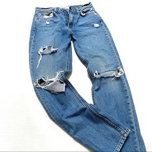 Reformation 26 Julia High waist Cigarette Jean